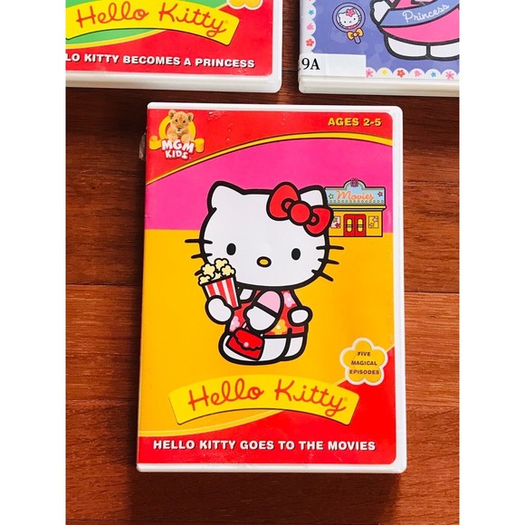 Hello Kitty DVD Lot of 3 Princess 14 Episodes - Picture 2 of 5